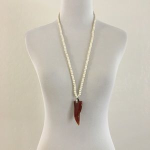 Handmade Natural Stone Boho Necklace